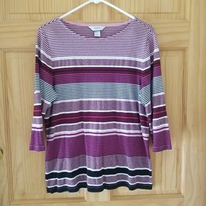 cj banks 1/2 sleeve shirt